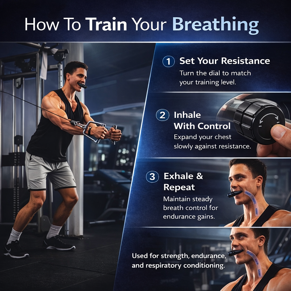 Adjustable Lung Capacity Trainer